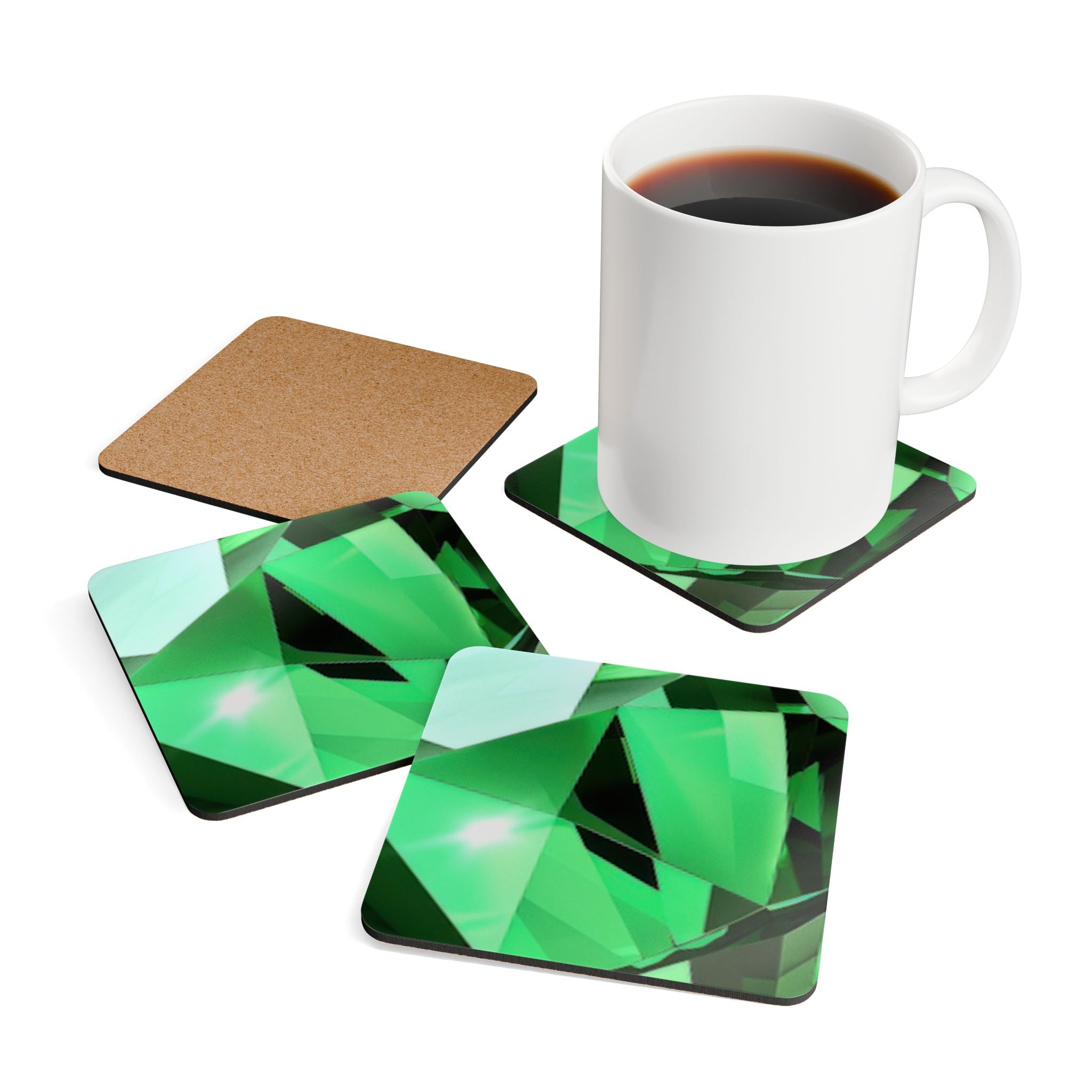 COSMIC COASTER Set - Emerald