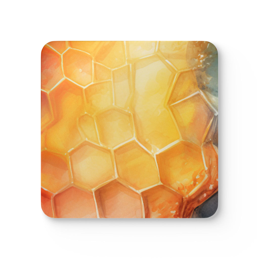 COSMIC COASTER Set - Honey Calcite