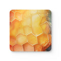 COSMIC COASTER Set - Honey Calcite