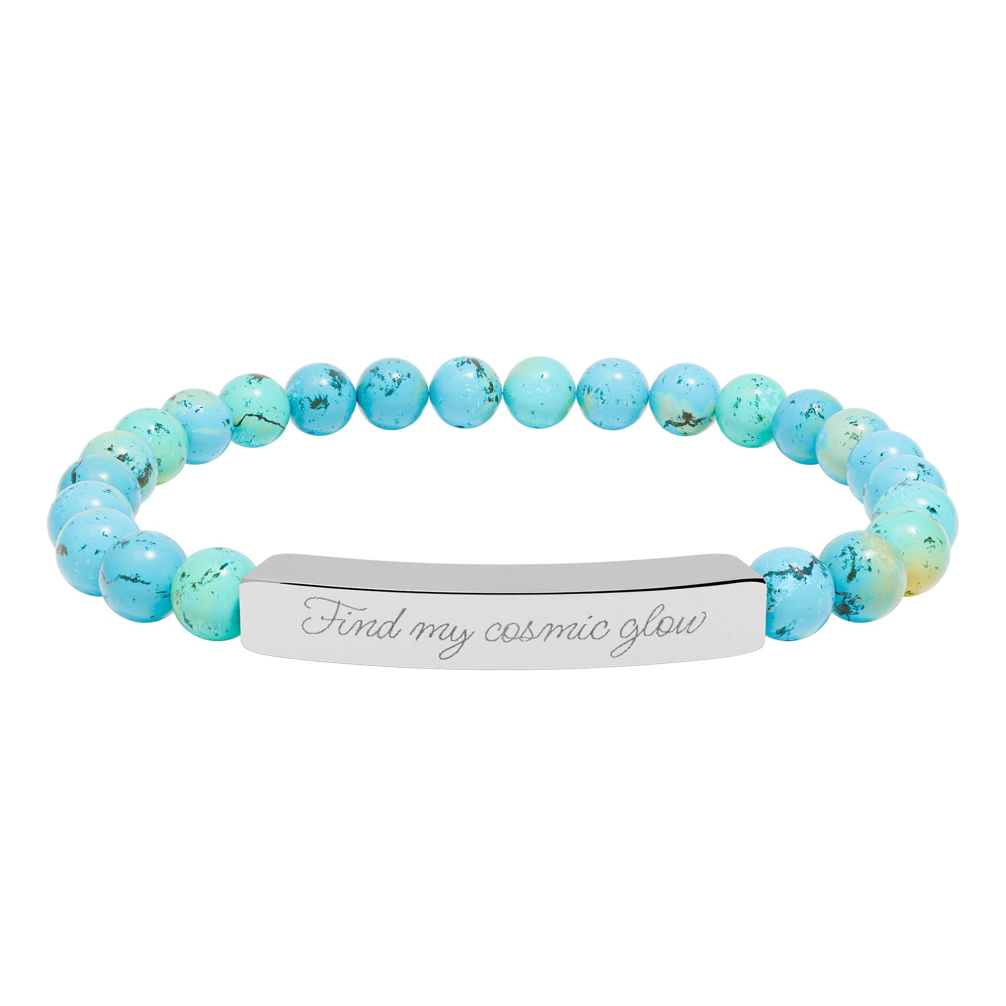 Natural Stone Bracelet‘s - „Find my cosmic glow“