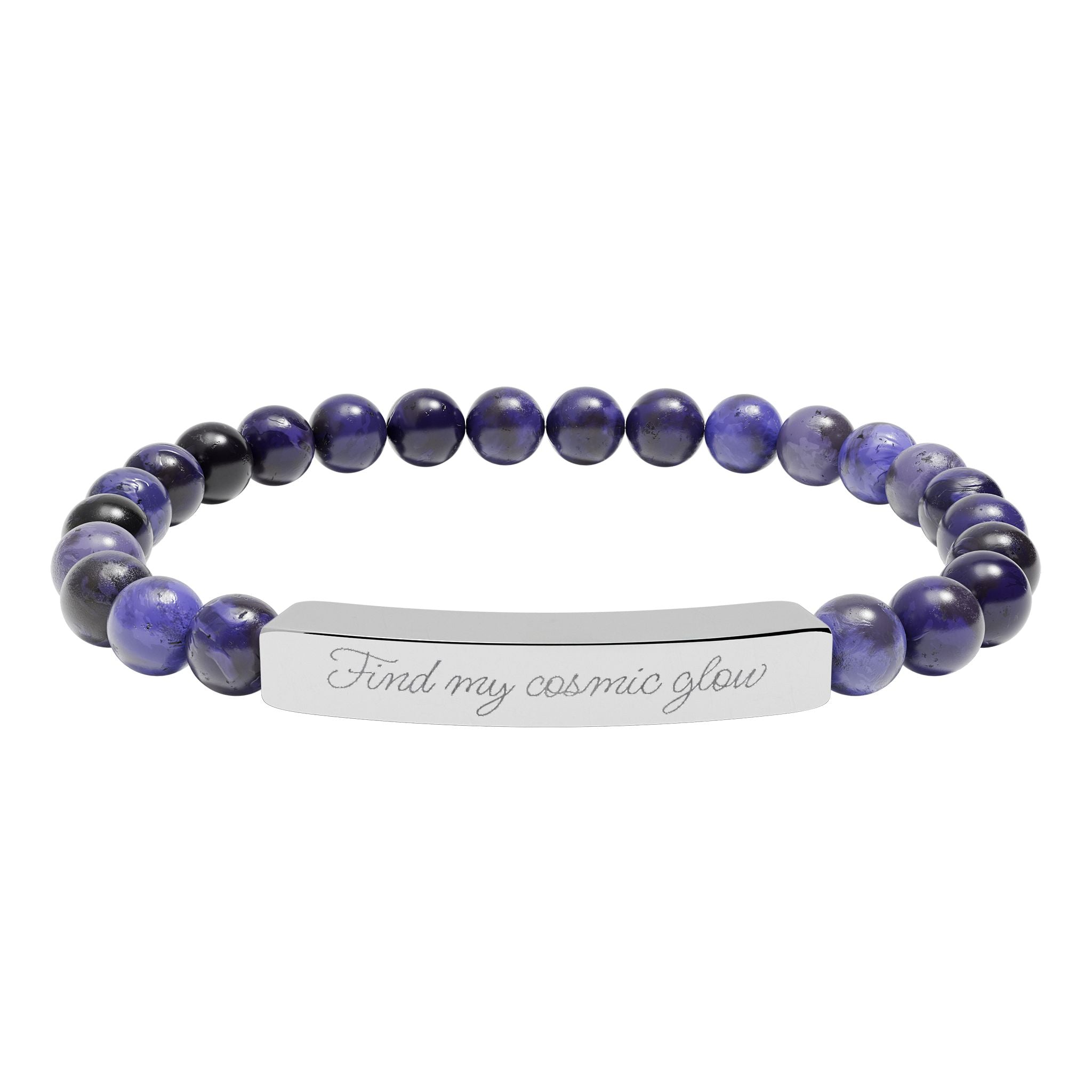Natural Stone Bracelet‘s - „Find my cosmic glow“