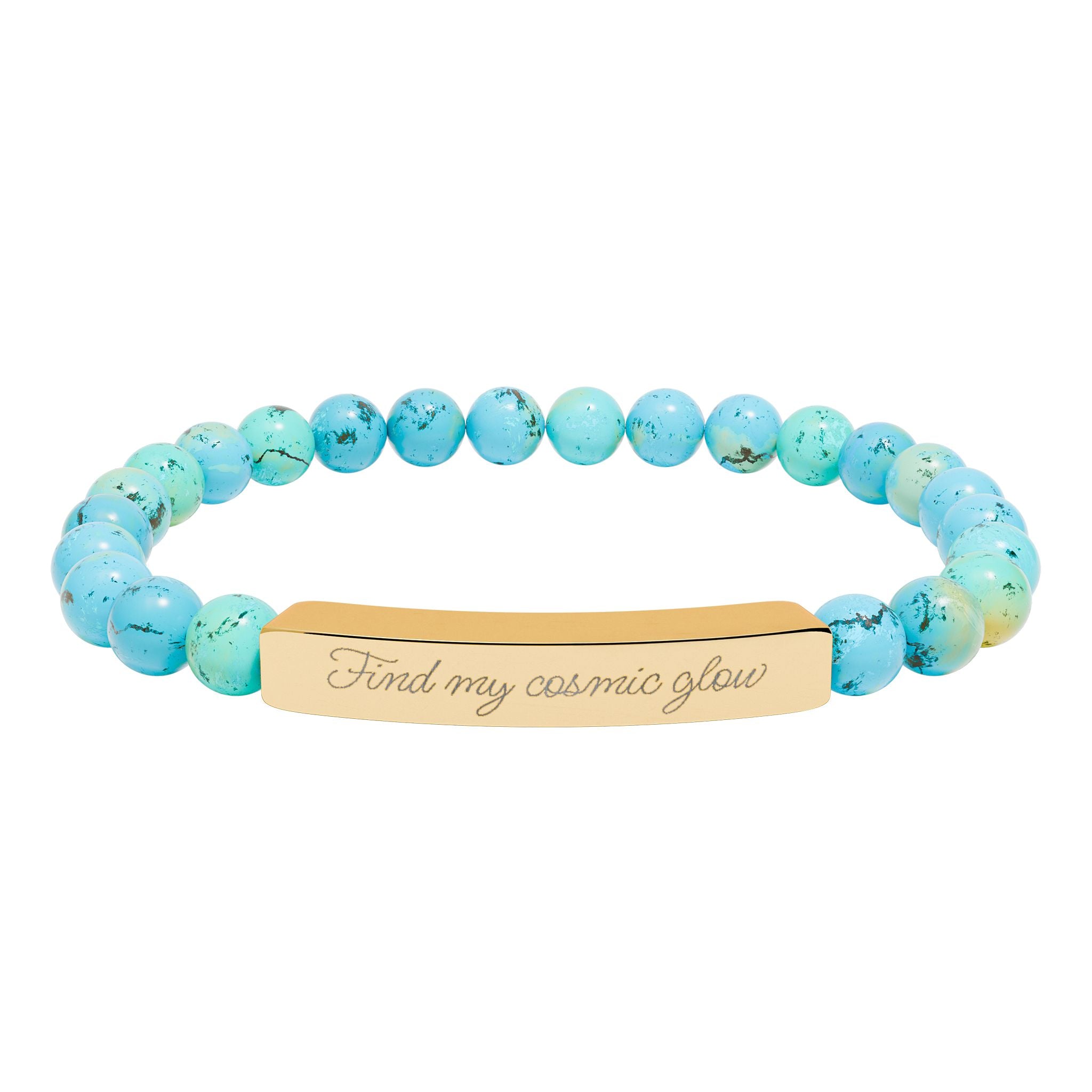 Natural Stone Bracelet‘s - „Find my cosmic glow“