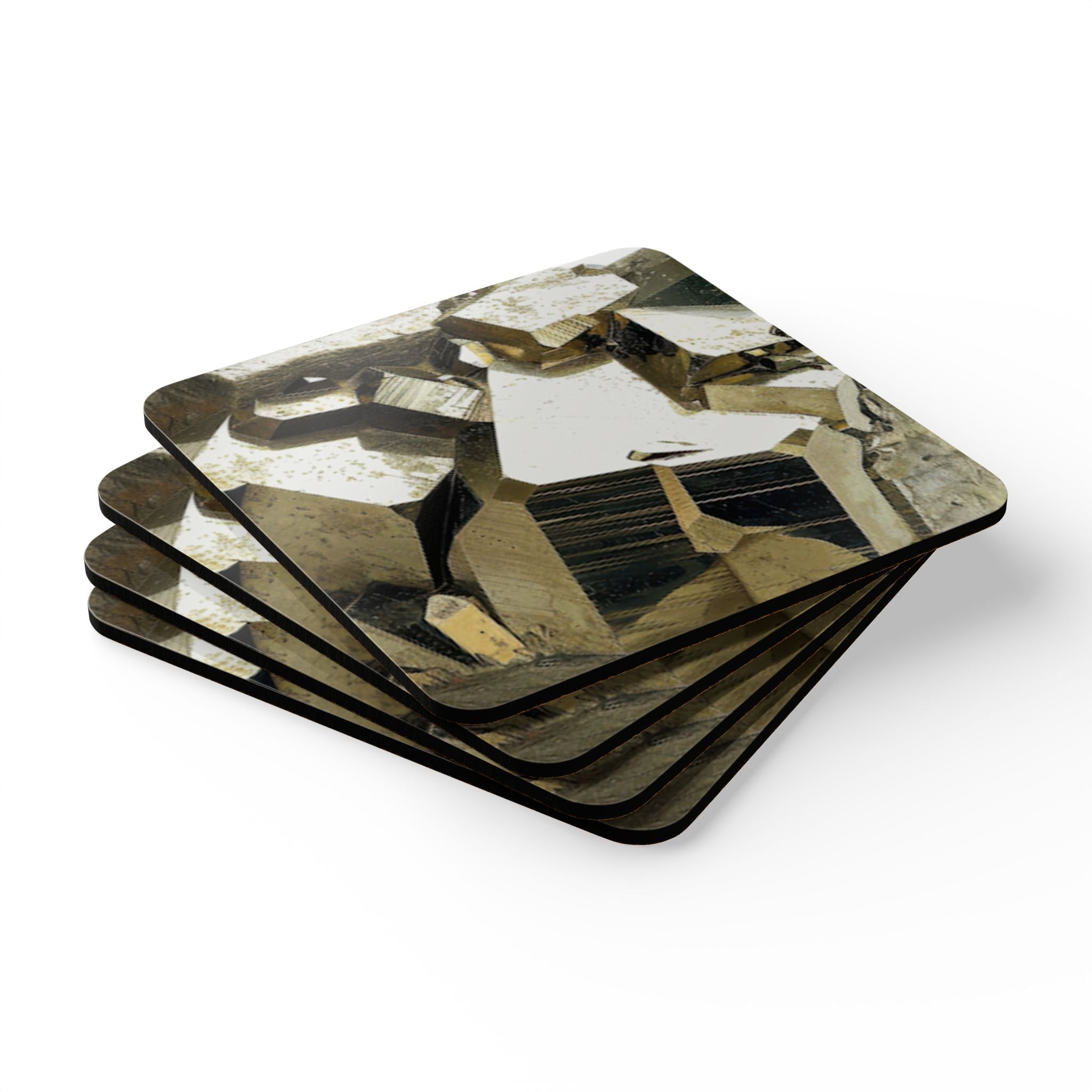 COSMIC COASTER Set - Pyrite