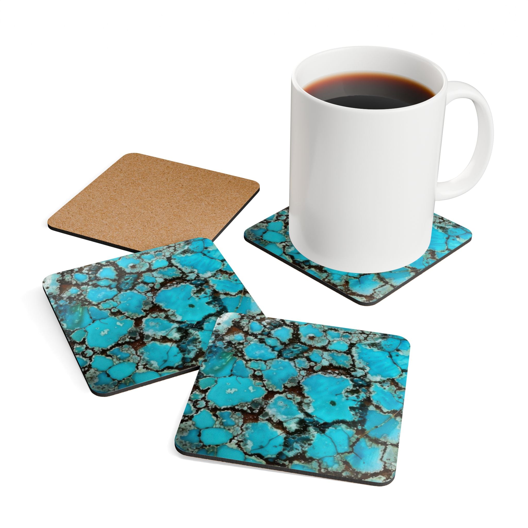 COSMIC COASTER Set - Turquoise
