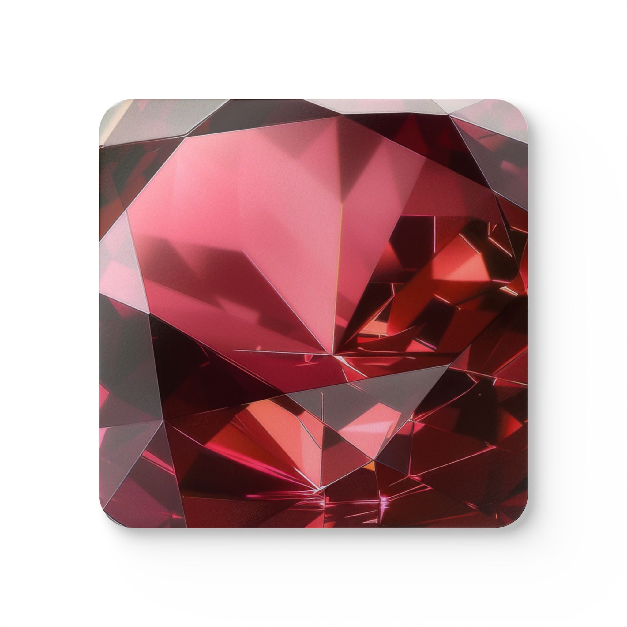 Cosmic Coaster Set - Garnet