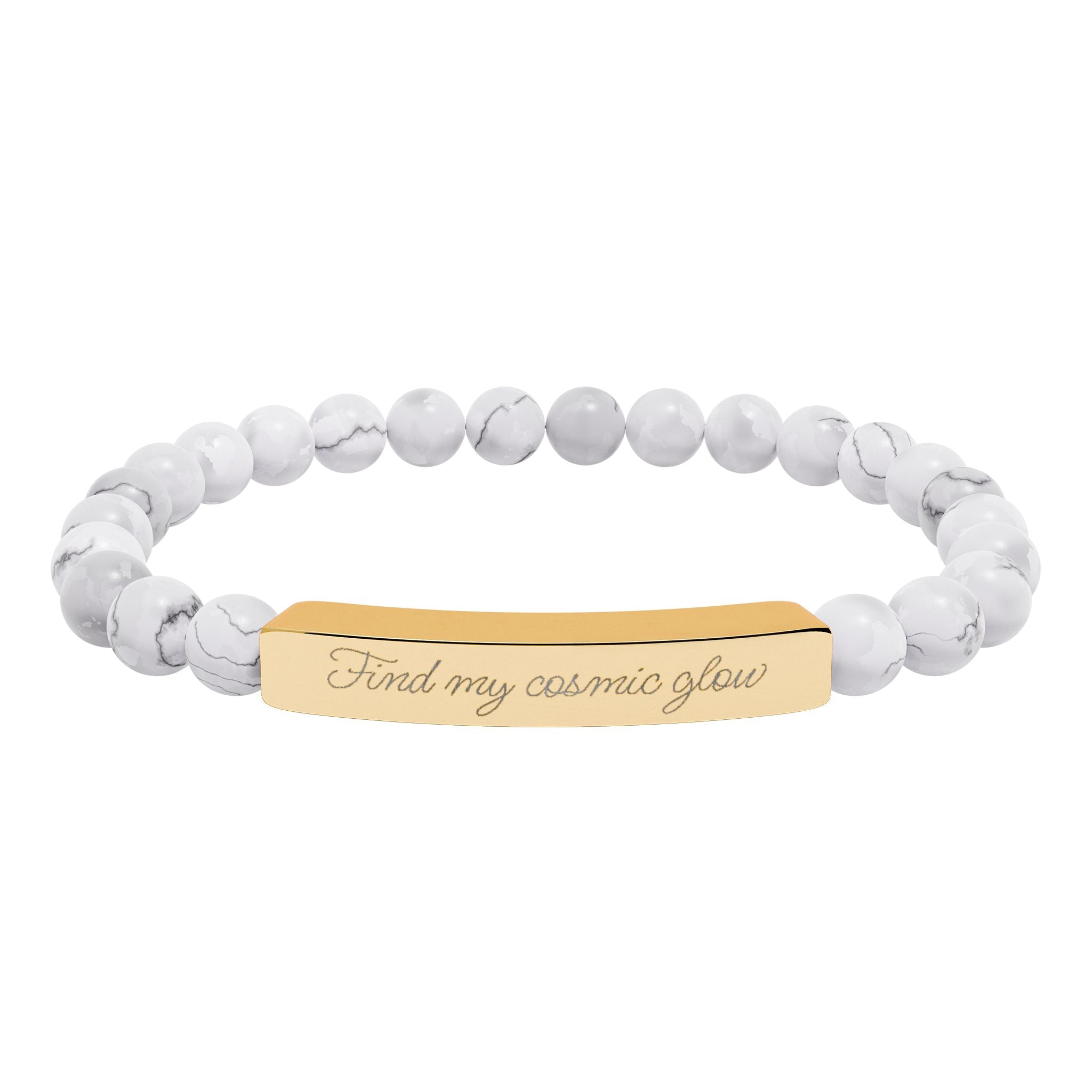 Natural Stone Bracelet‘s - „Find my cosmic glow“