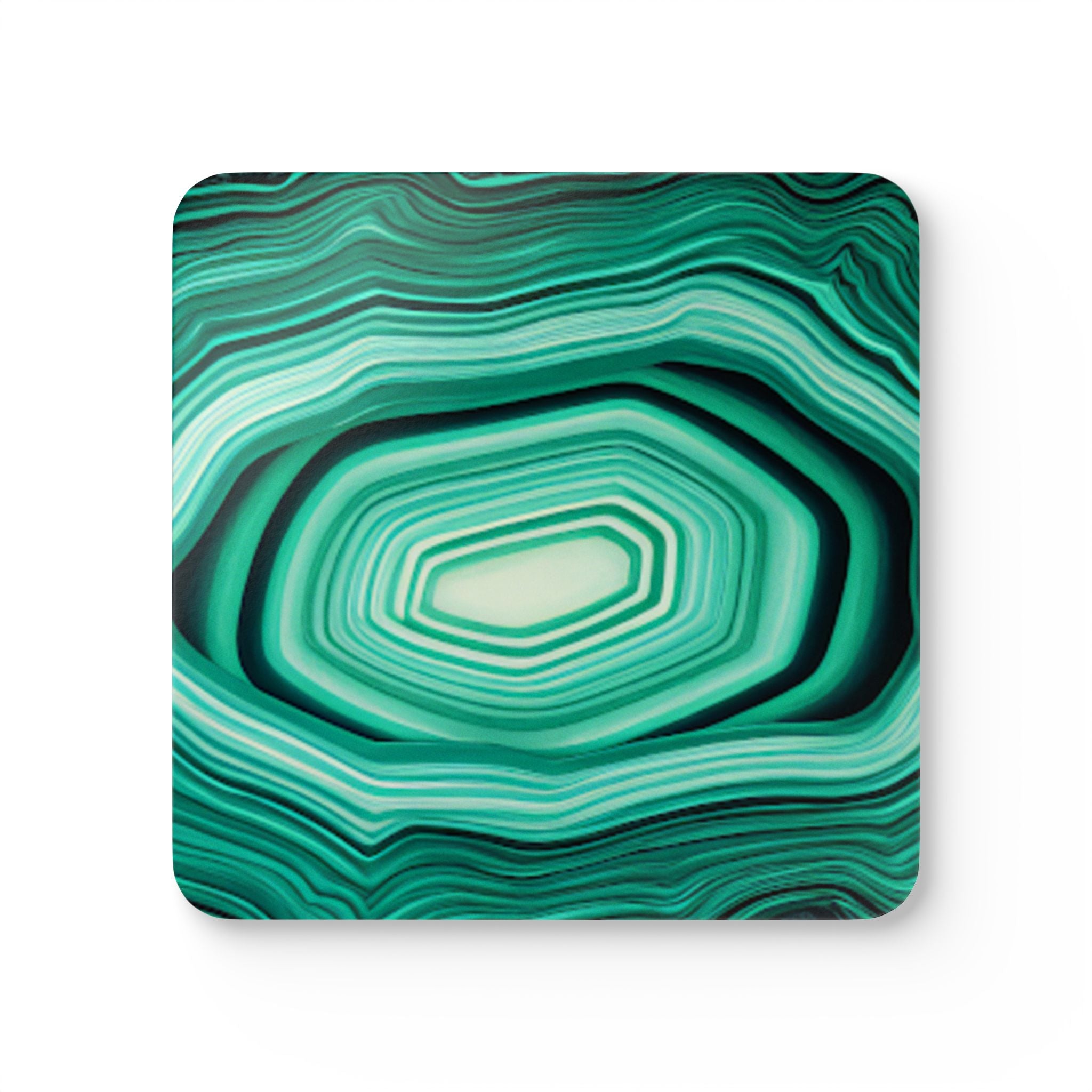 COSMIC COASTER Set - Malachite