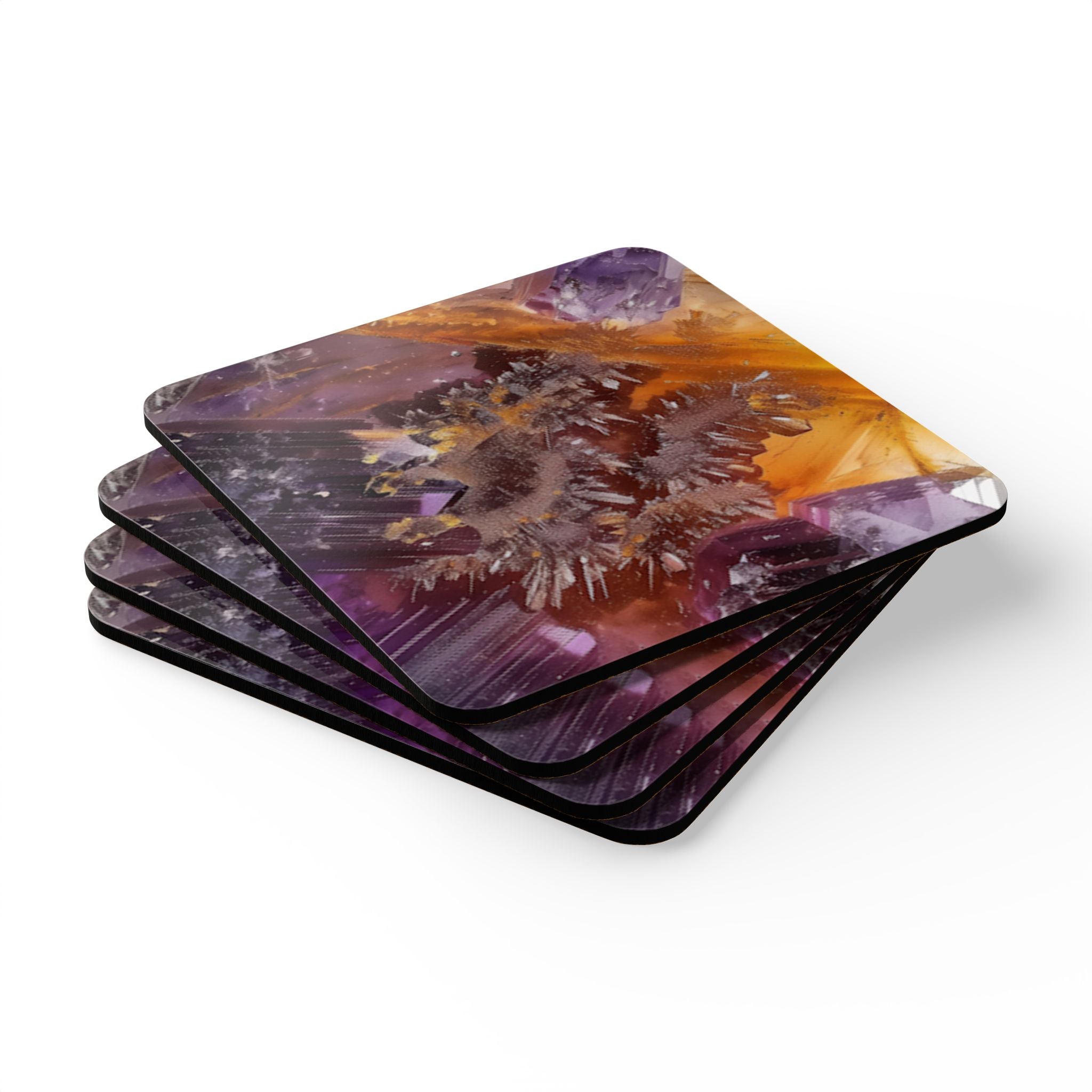 COSMIC COASTER Set - Amethyst