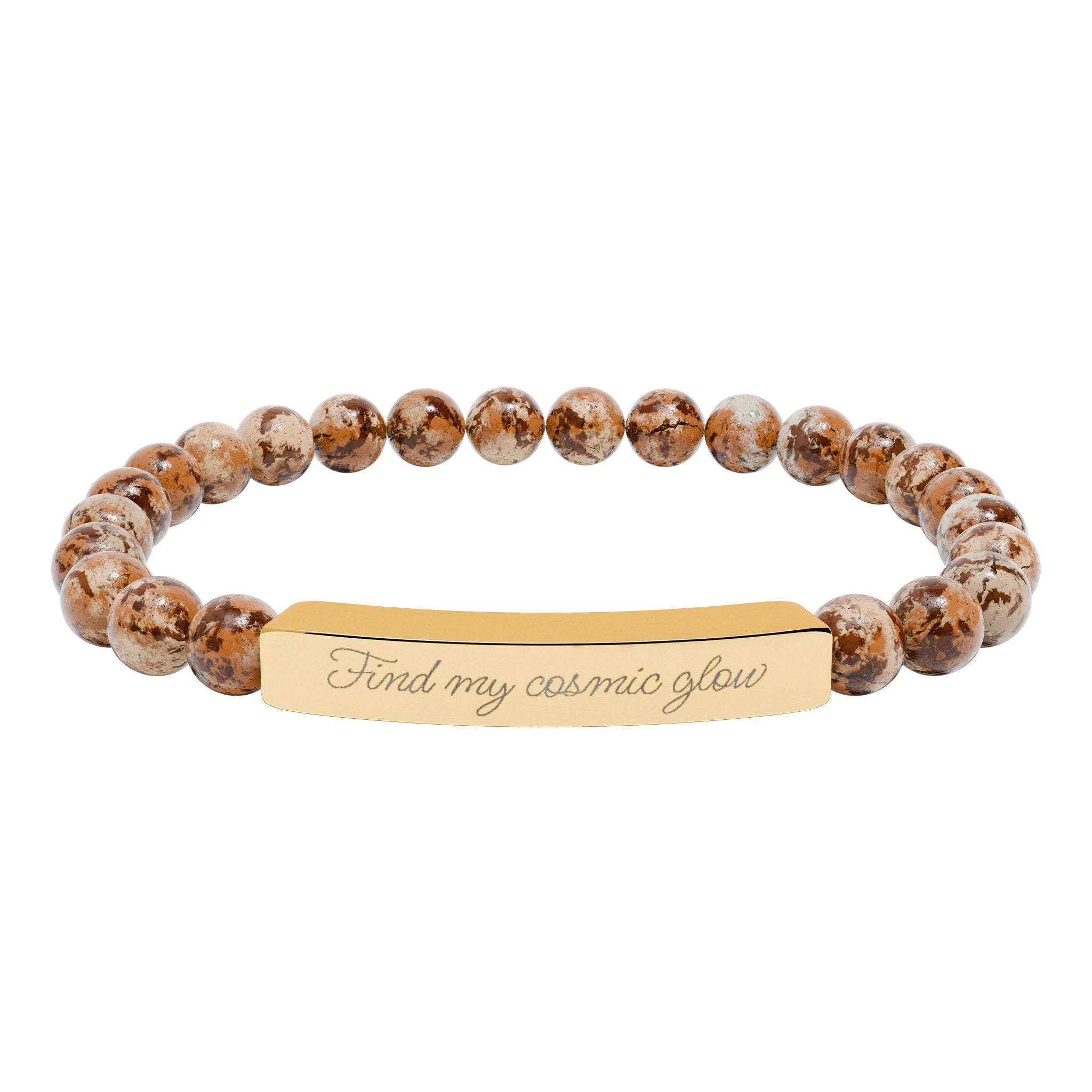 Natural Stone Bracelet‘s - „Find my cosmic glow“
