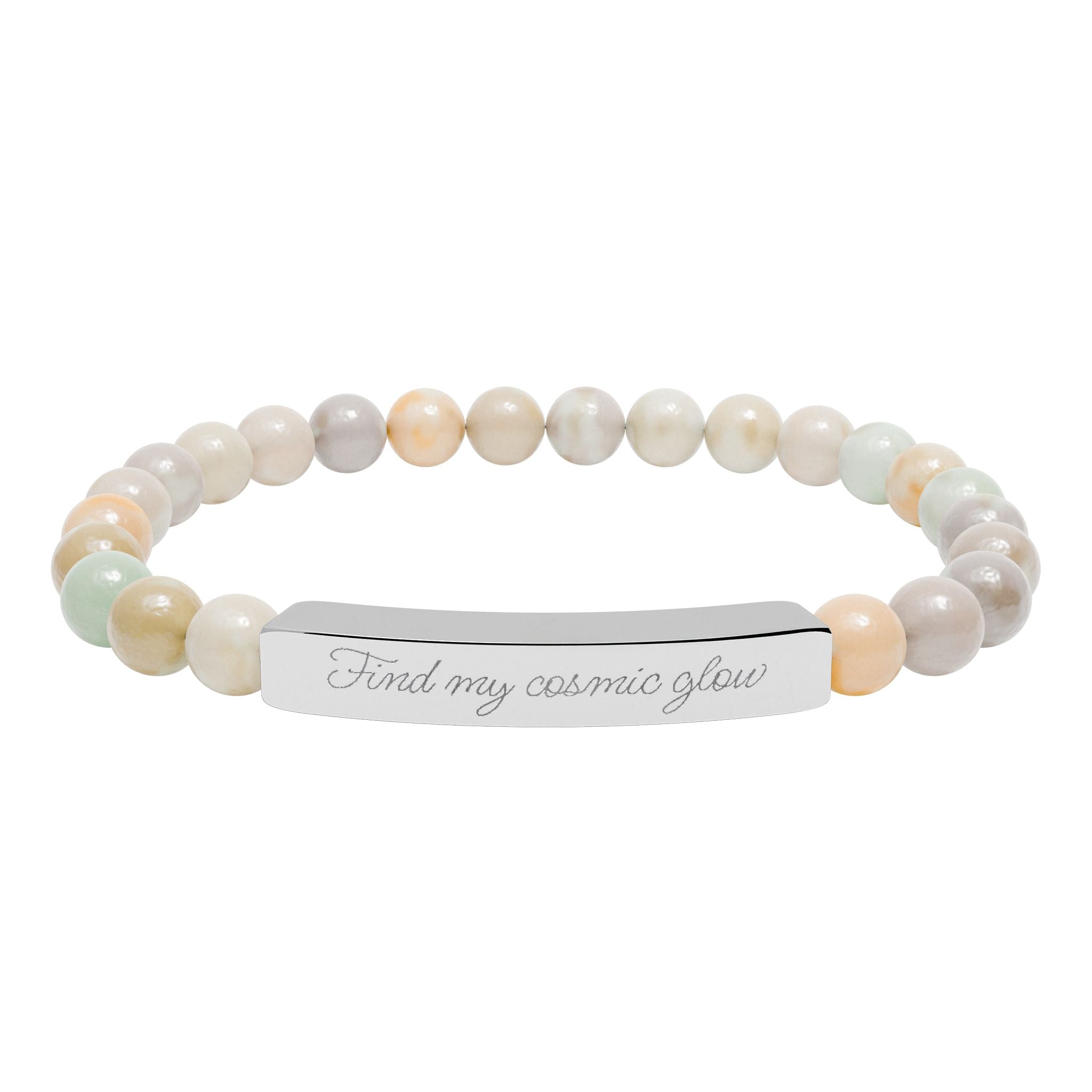 Natural Stone Bracelet‘s - „Find my cosmic glow“