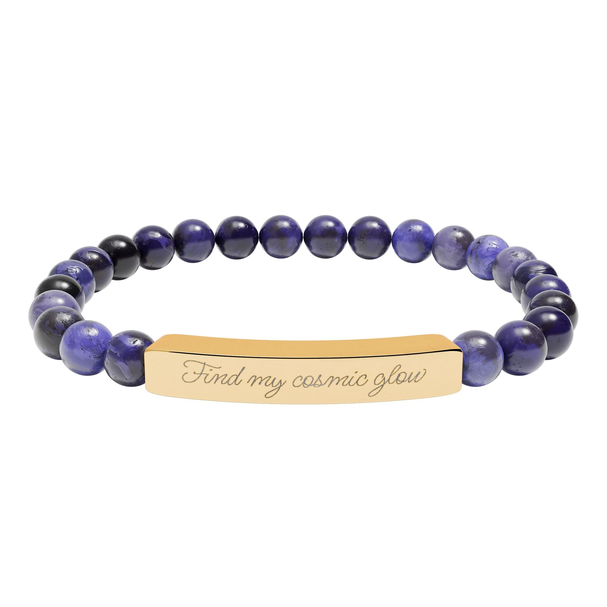 Natural Stone Bracelet‘s - „Find my cosmic glow“